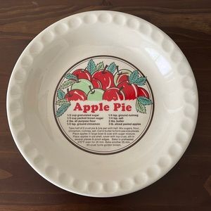 Sunnycraft Sunstone Collection Apple Pie Recipe Pie Plate